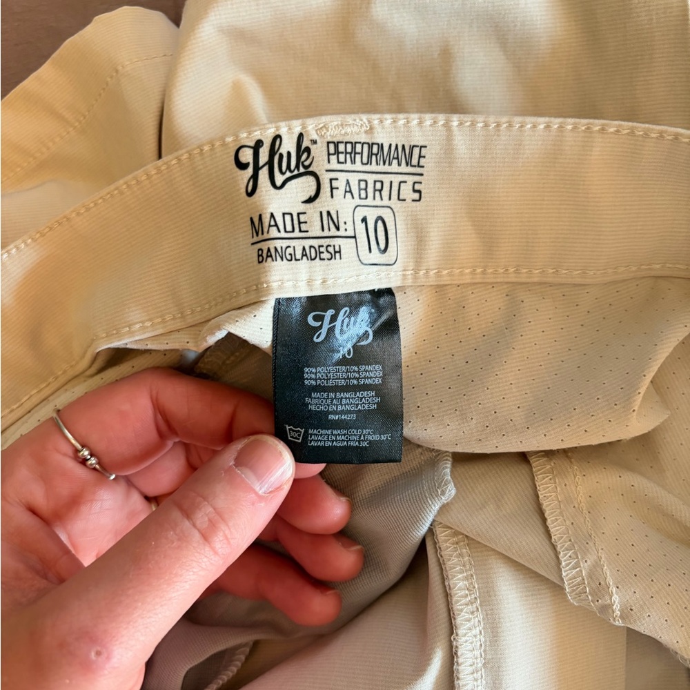 Huk Khaki Performance Shorts - Picture 5 of 6